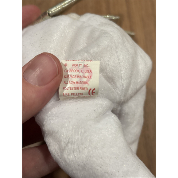 Ty - Beanie Babies - Halo II - The Angel Bear - January 14th, 2000 - Tags - Picture 4 of 5